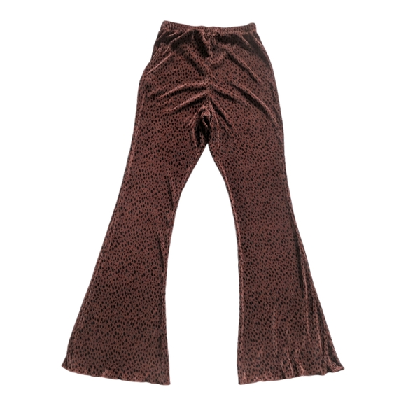 Topshop Slinky Flared Pants - Picture 2 of 9